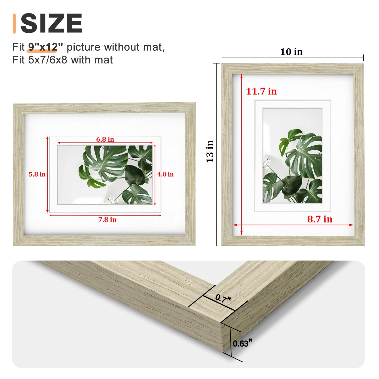 Picture Frames - 9x12
