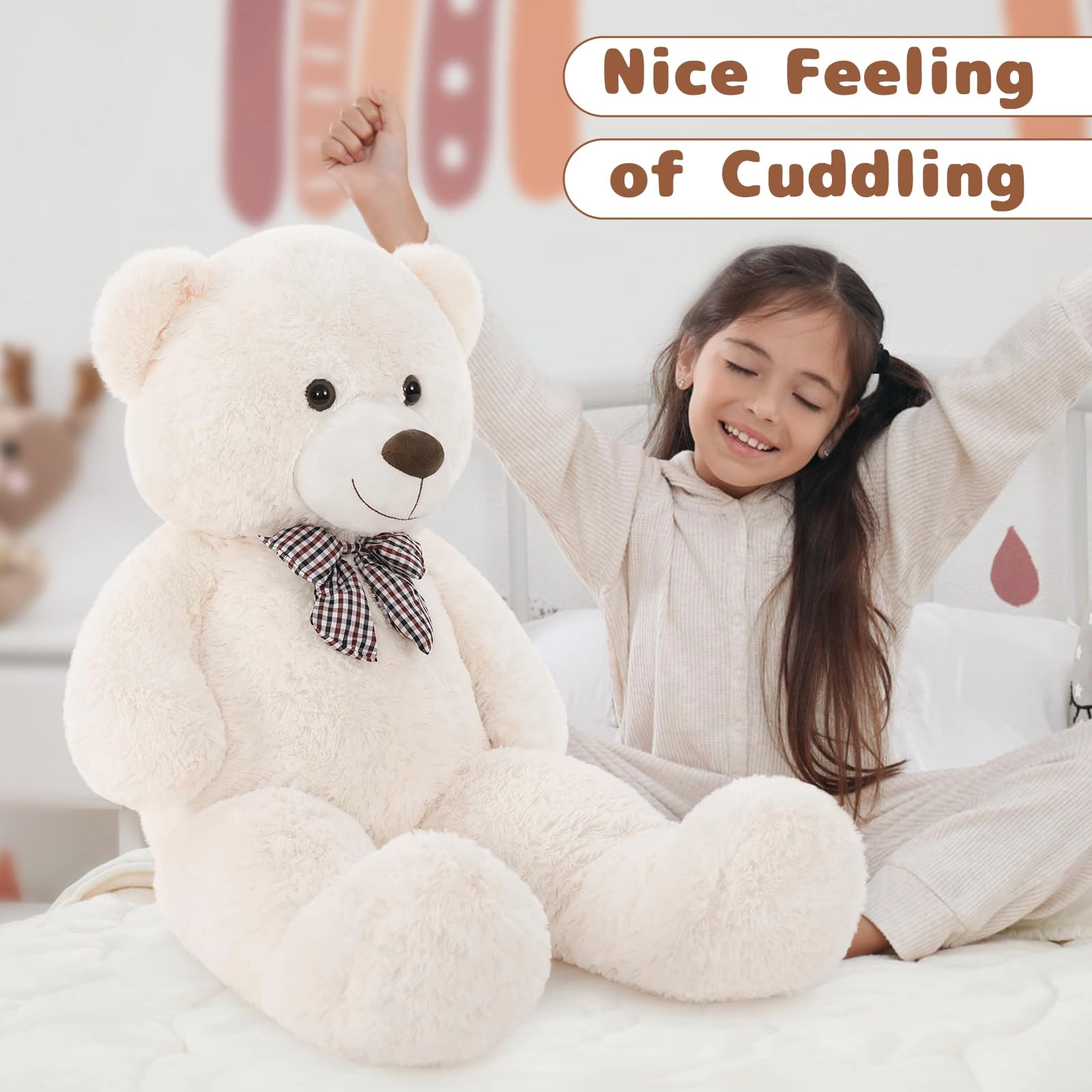 Teddy Bear - 39 inches Gray