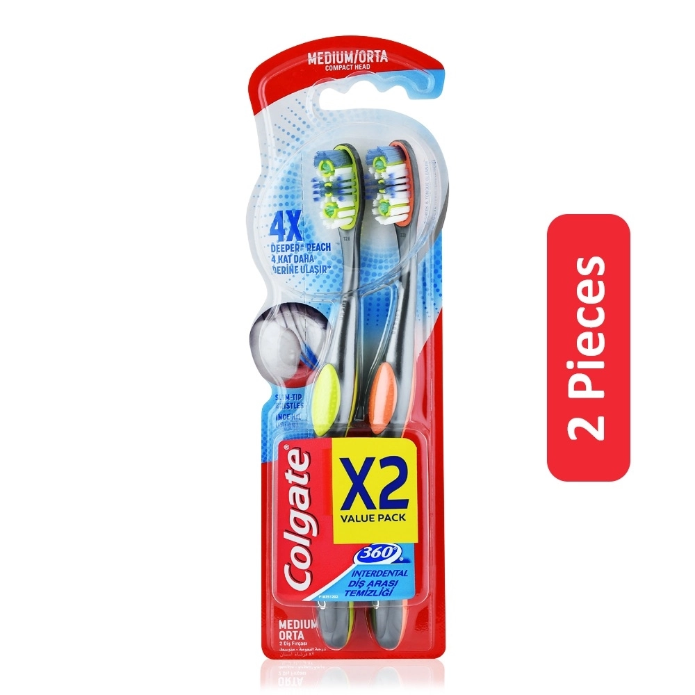 Manual Toothbrush 2-Piece Pack