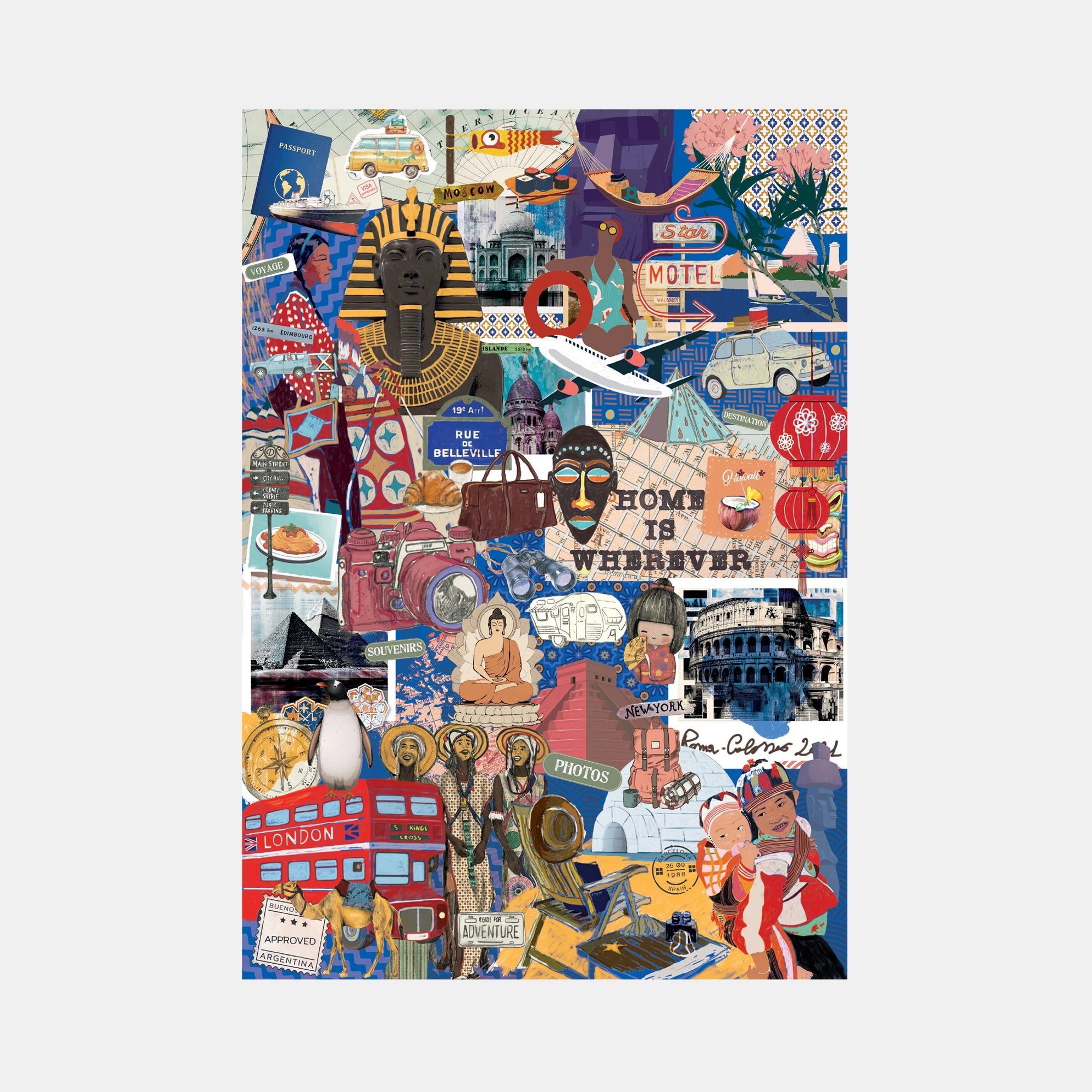 Travel & Cultures Puzzle (B378095) - 1000 pcs