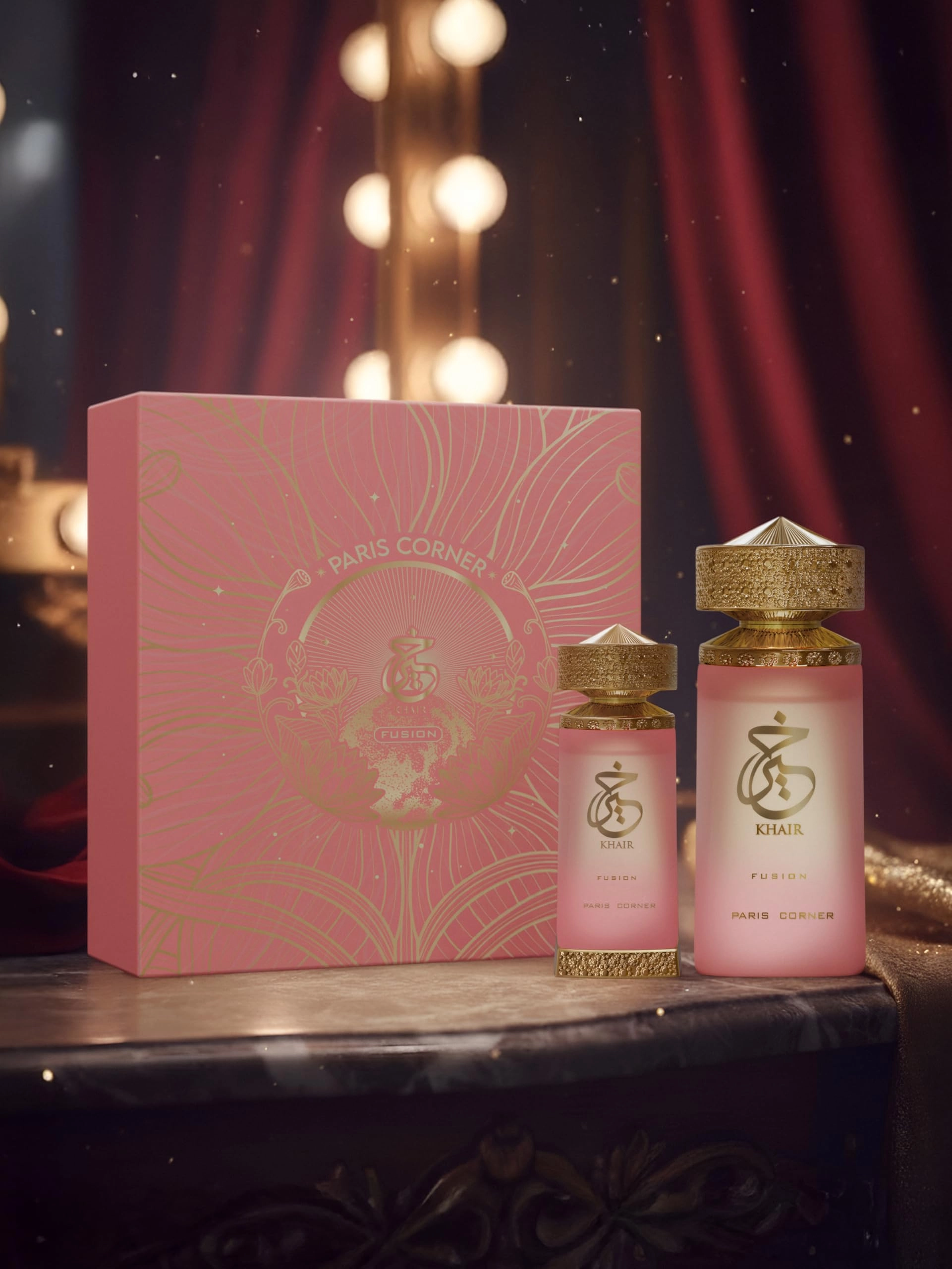 PARIS CORNER Khair Fusion Eau De Parfum - 100ml + Khair Fusion Concentrated Perfume Oil - 25ml