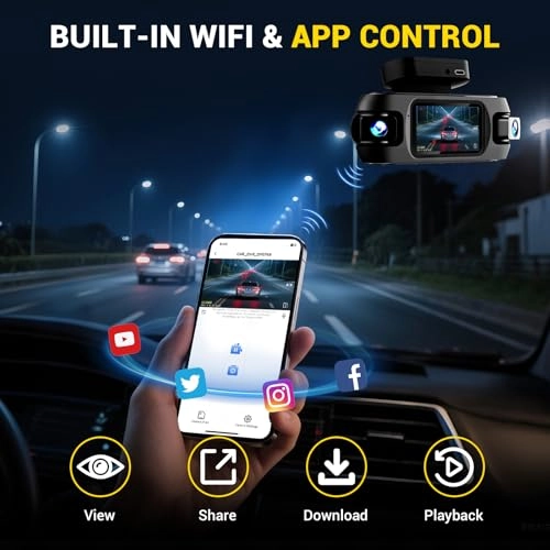 4 Channel Dash Cam - 4K