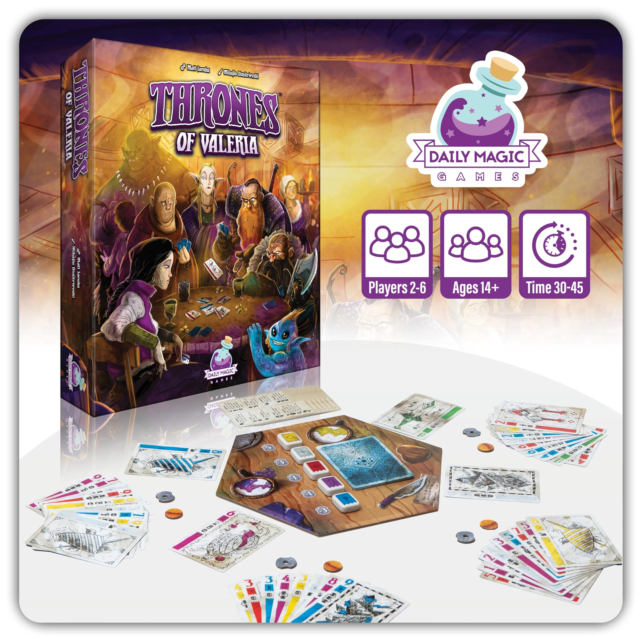 Daily Magic Games Thrones of Valeria