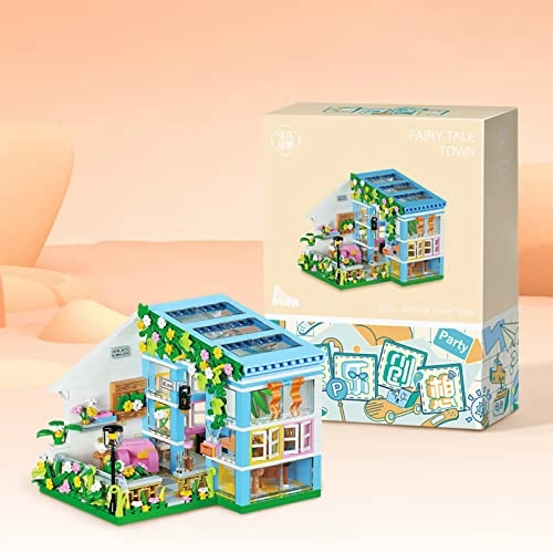 Miniature Dollhouse Kit - 3D Wooden LED Lights