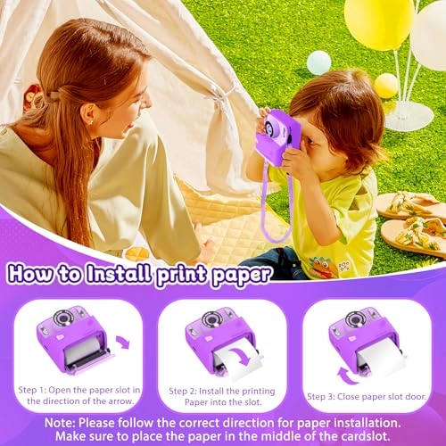 Kids Instant Print Camera