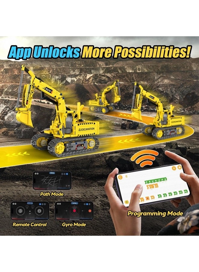 Robot Building Kits - 5-in-1 555 pcs