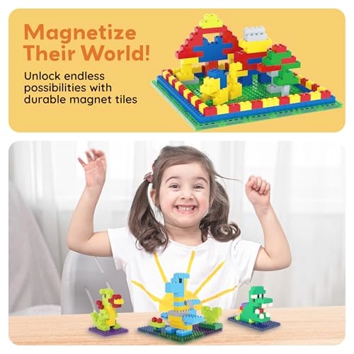 Magnetic Building Brick Combo - 259pcs
