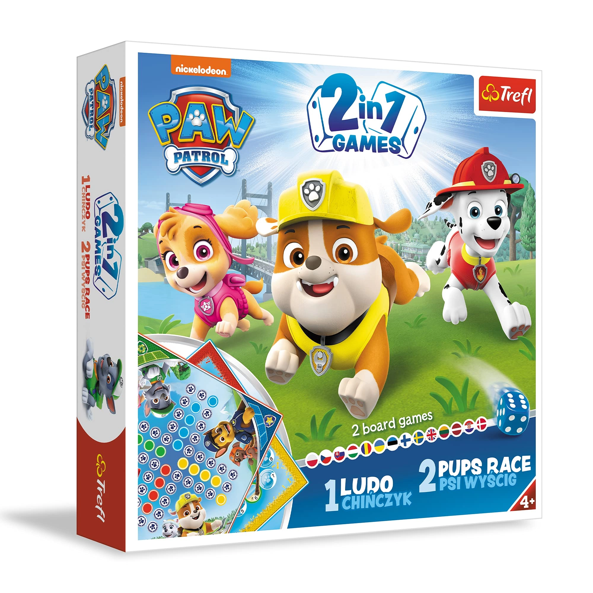 Trefl Paw Patrol - 2in1 Paw Race
