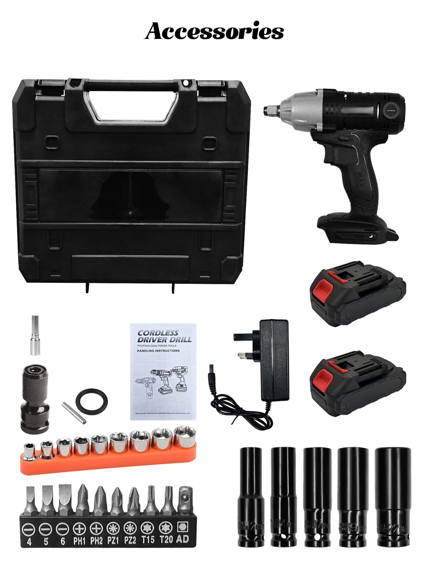 Electric Wrench - 220 newton metre Kit