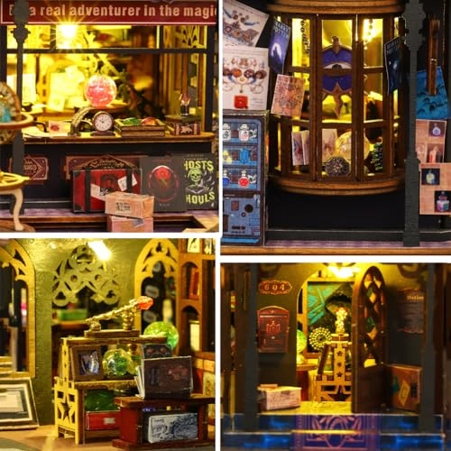 Magic House - 3D Mini Dollhouse Musical Movement