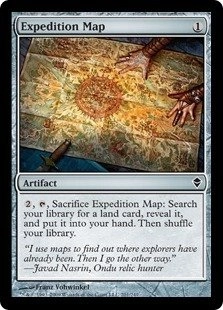 Magic: the Gathering Expedition Map 201 - Zendikar