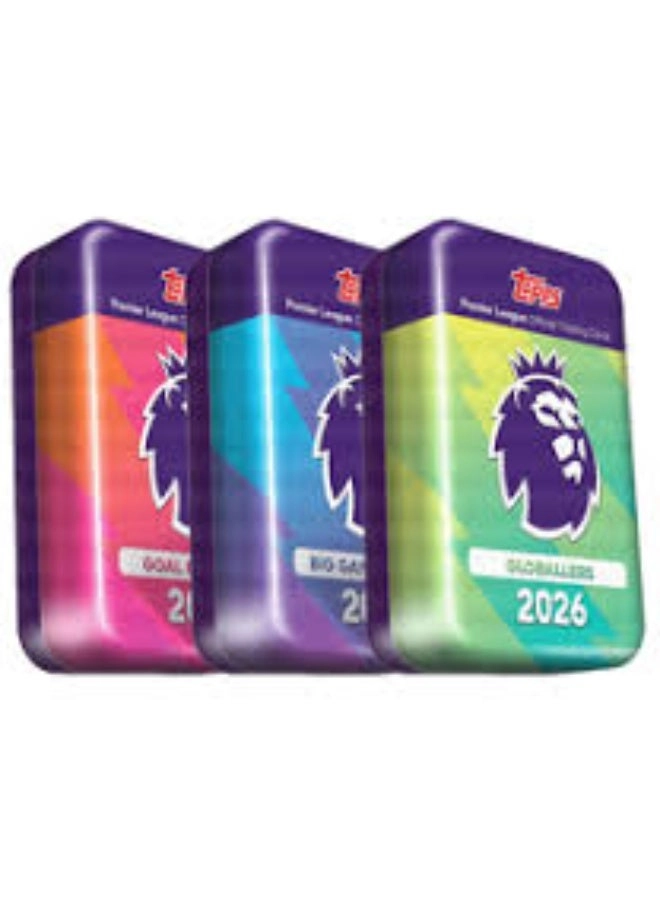 Premier League 2025/2026 Collectible Football Trading Cards - 129pcs Bundle