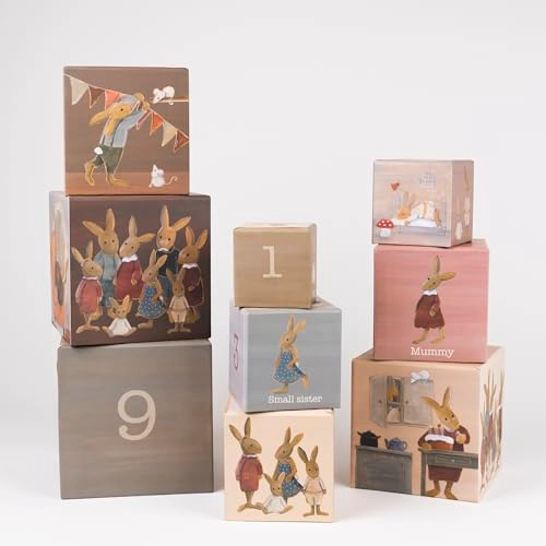 Pyramid Toy Set - 36 Months 9 pieces