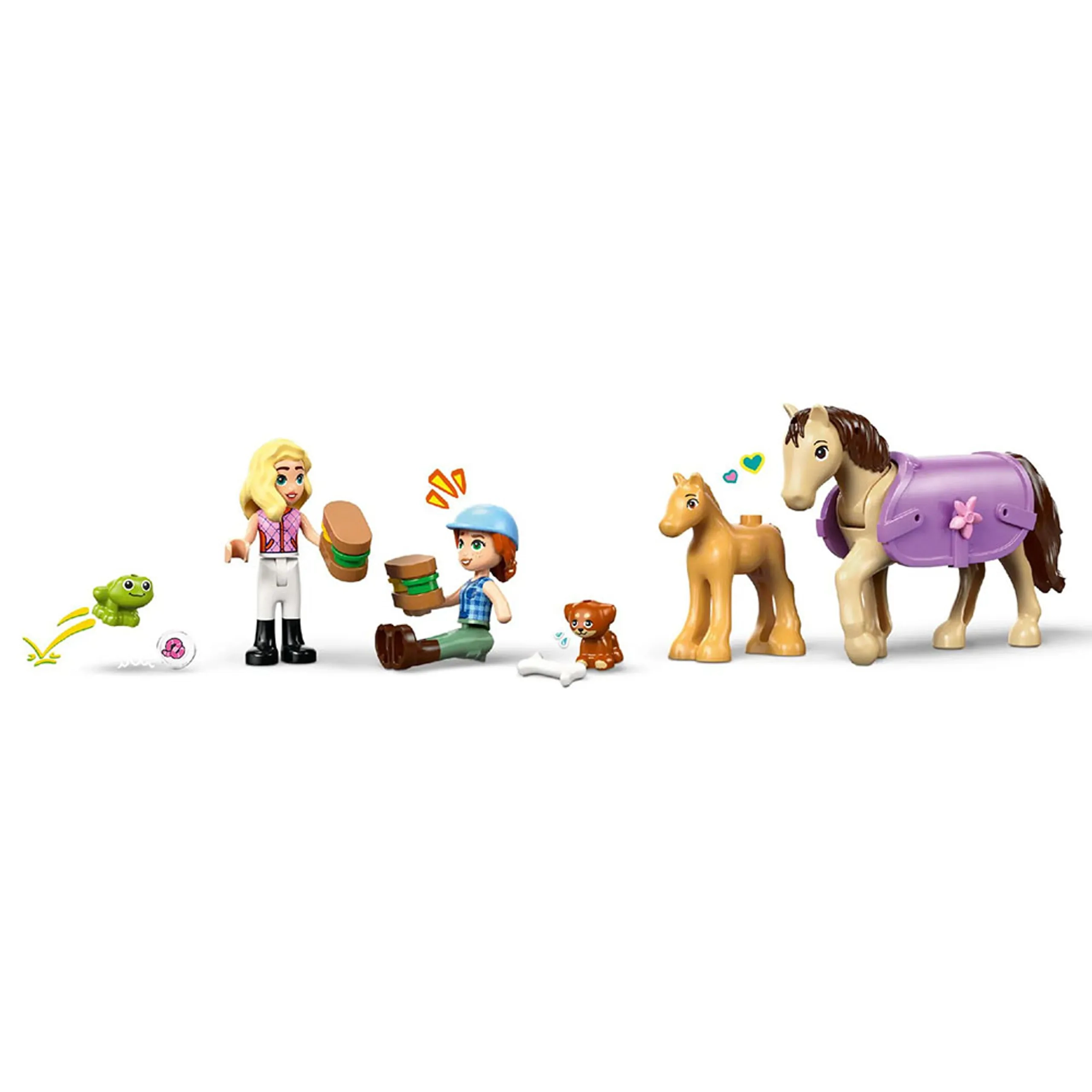 Friends Horse & Baby Foal Trailer (42695)