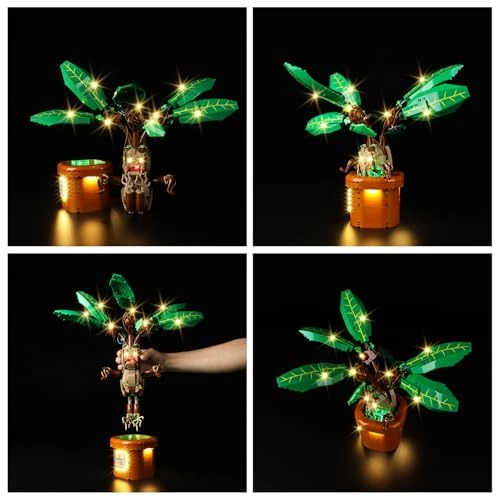 LED Lighting Set for LEGO Mandrake Plant Set 76433 - Acrylonitrile Butadiene Styrene