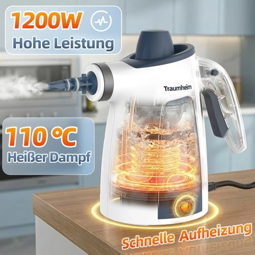 Handheld Steam Cleaner - 3 Bar 350 ml
