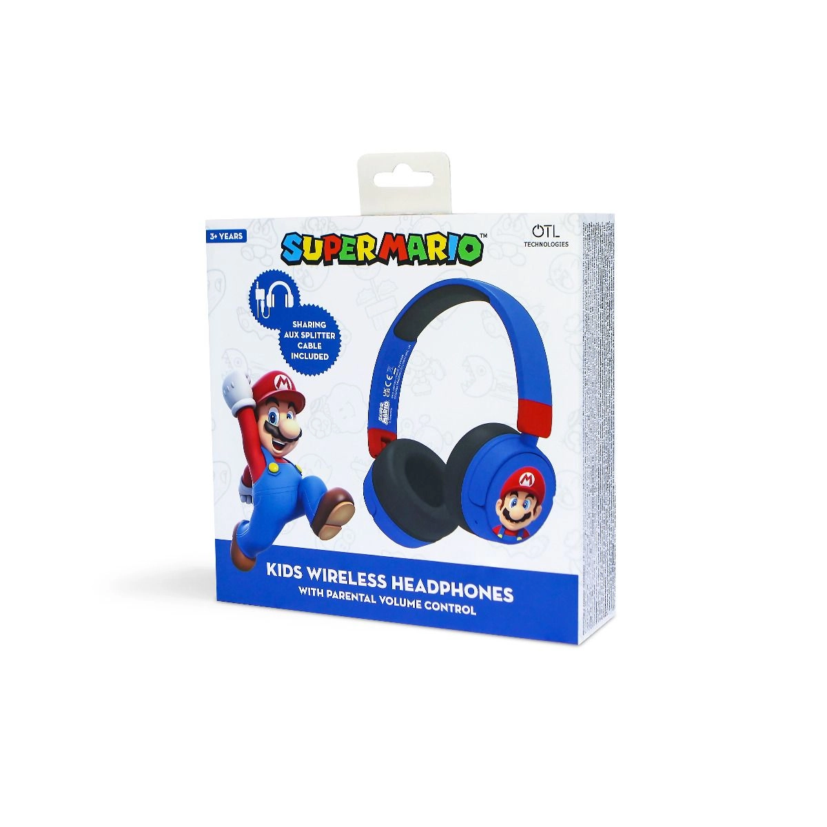 Super Mario Logo Kids - Wireless Headphone