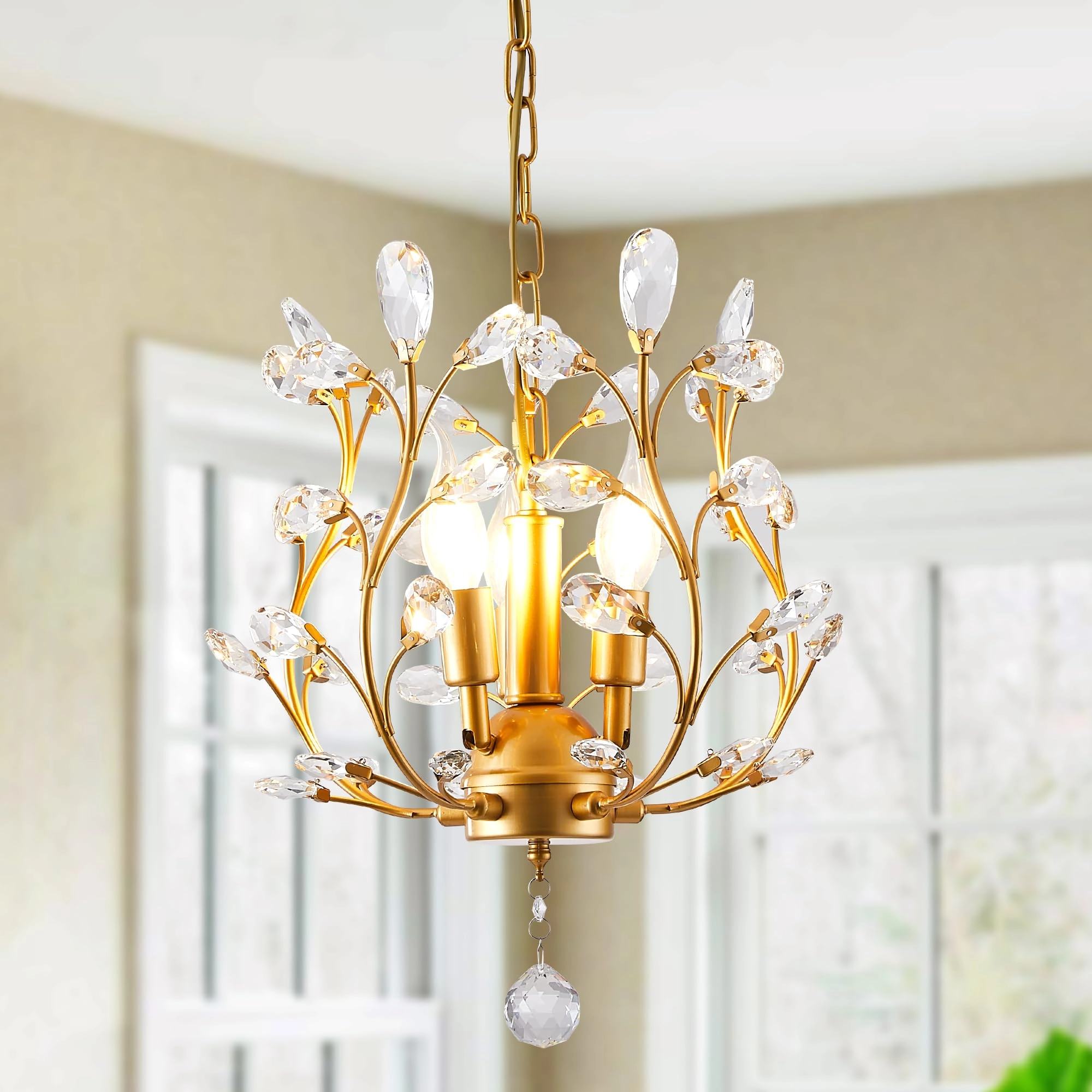 Ganeed Modern Mini K9 Crystal Ceiling Light