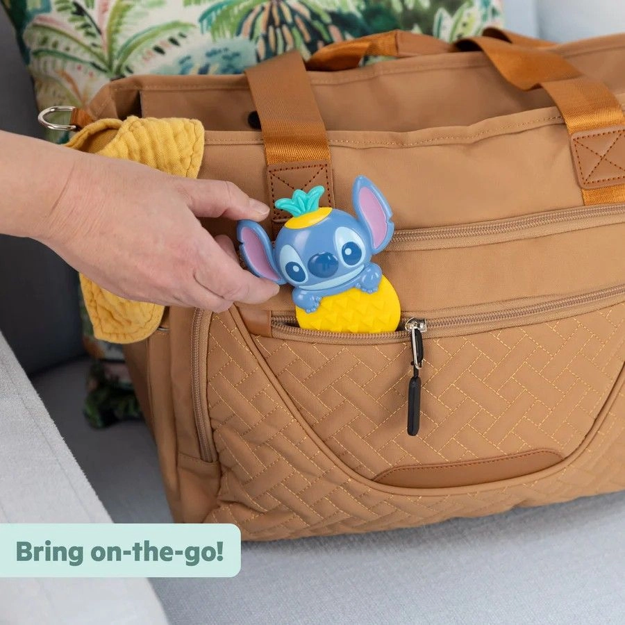 Stitch Tropical Teethe Rattle & Teether - Multi Colour