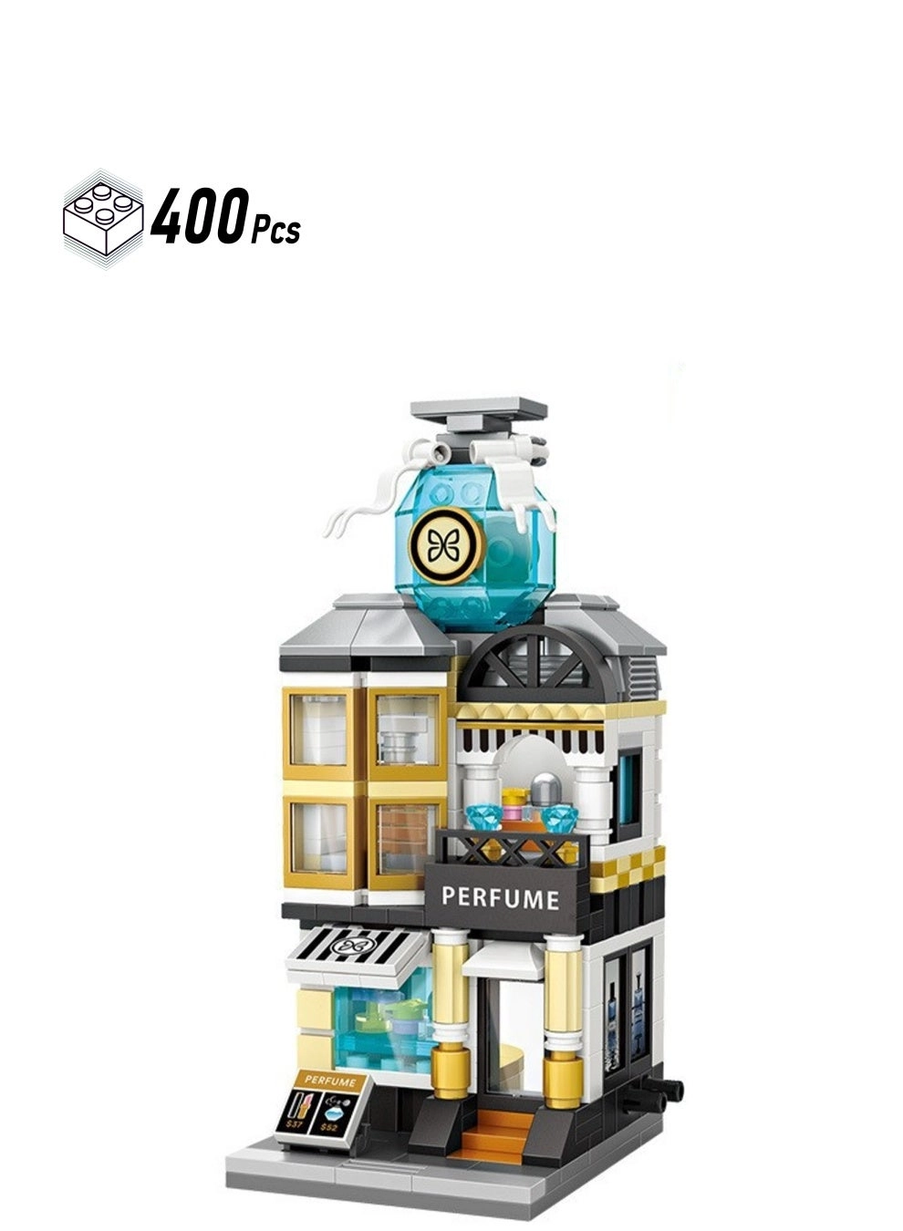 Loquat Perfume Shop Model Set - Home Decoration 400pcs