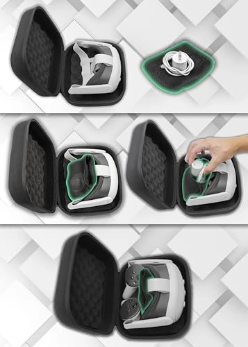 Case for Oculus Go - Dense Foam Accessory Bag