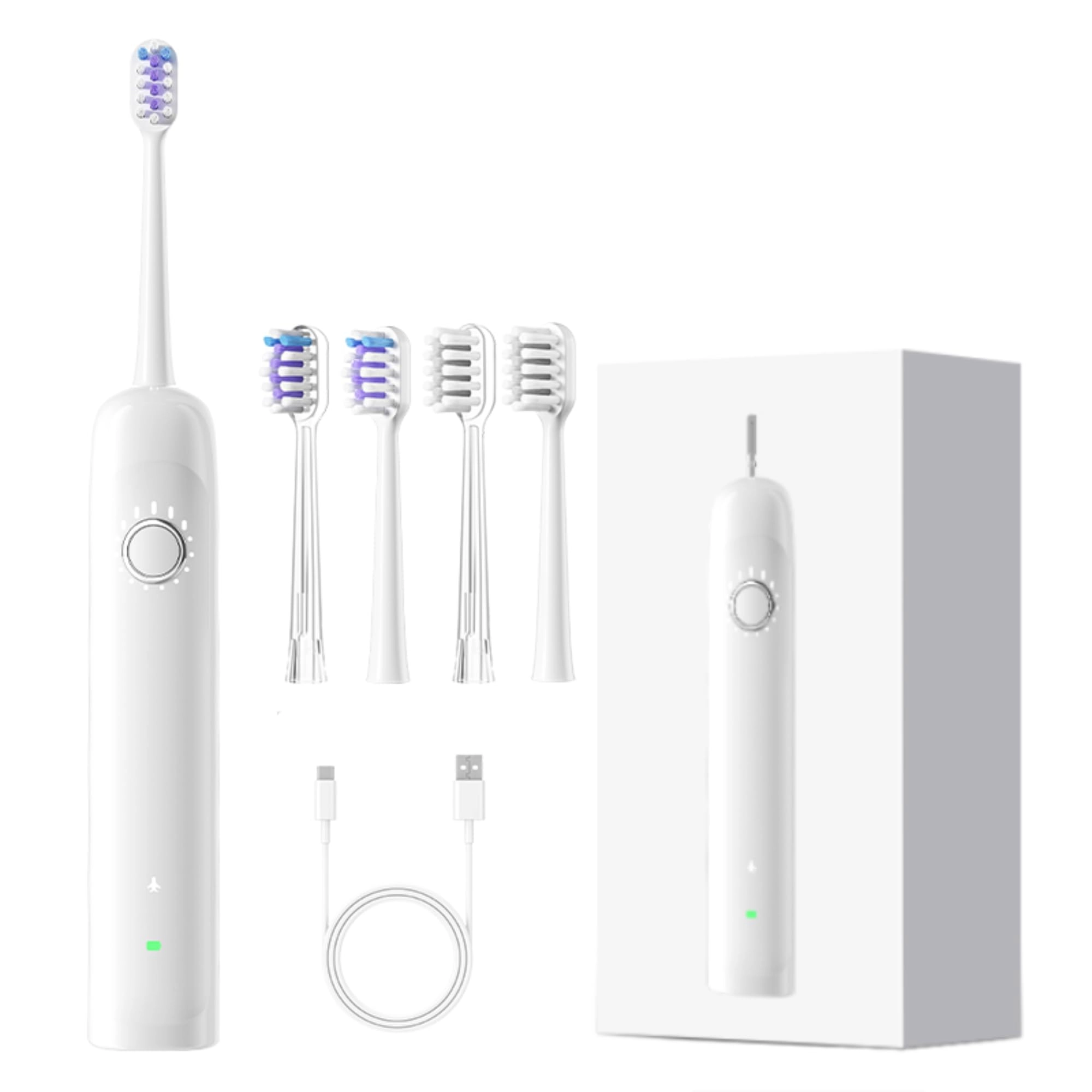 X1 - Sonic Electric Toothbrush 4 Brush Heads
