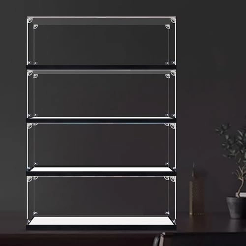 Acrylic Display Case for Lego 10326 Museum - 45 x 30 x 35 cm Clear Dustproof