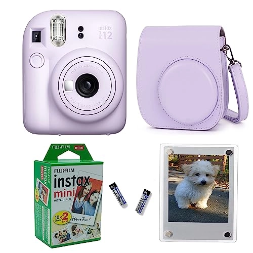 Mini 12 - Blossom Pink + Protective Case + Magnetic Lucite Frame + Film - 20 Sheets