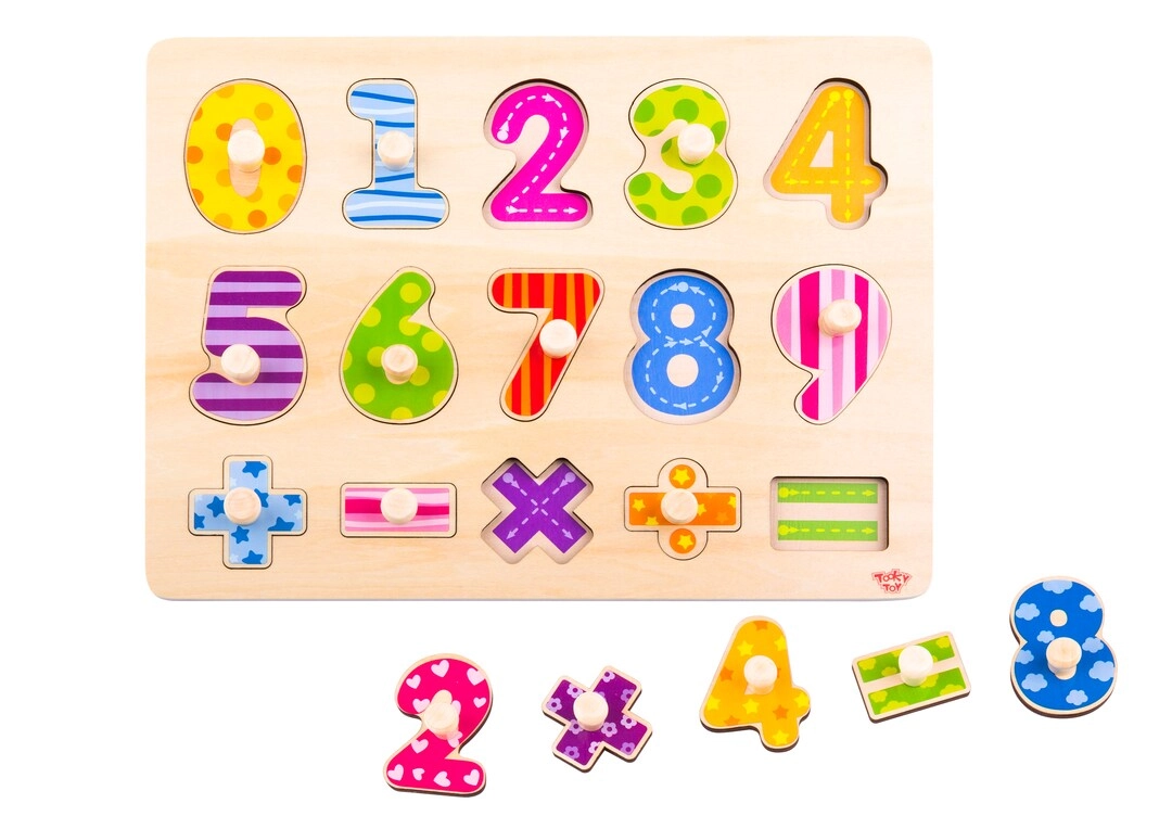 PLAY BOX TOYS TRADING Number Puzzle - 16 pieces