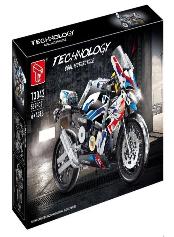 Technic Racing Motorbike - 589 pcs