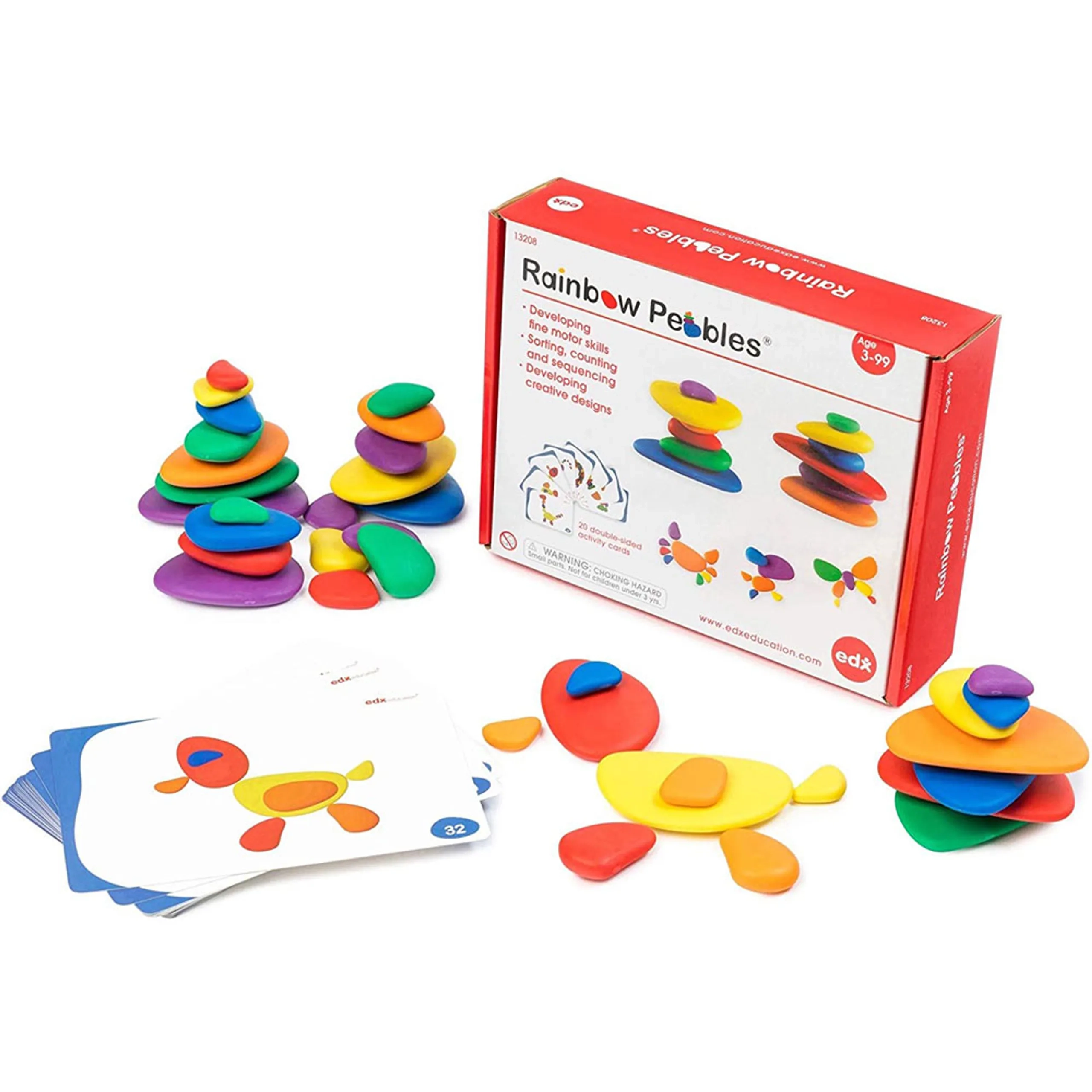 Rainbow Pebbles - Suitable for 3-99 years 36 piece(s)