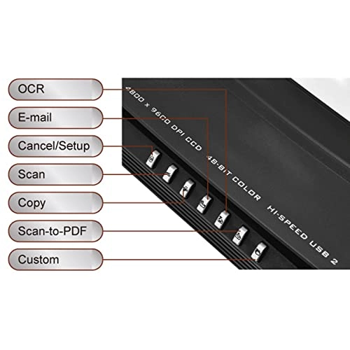 A4 Large Format Flatbed Scanner - USB 2.0