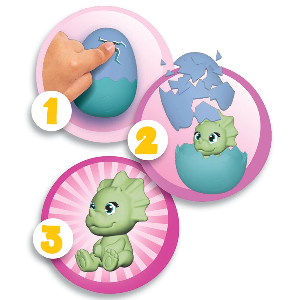 Steffi Love Dino Surprise Doll - 29 cm two dinosaur eggs Ages 3+