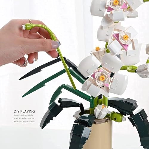 Bouquet Building Set - Mini Bricks Plastic