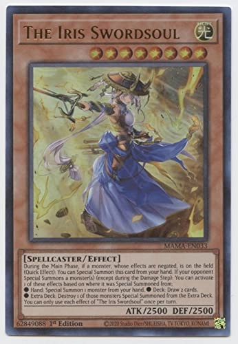 Anime The Iris Swordsoul MAMA-EN033 - 1st Edition