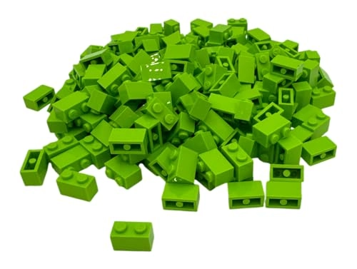 Clamping Blocks 1 x 2 - 200 pcs 180 green