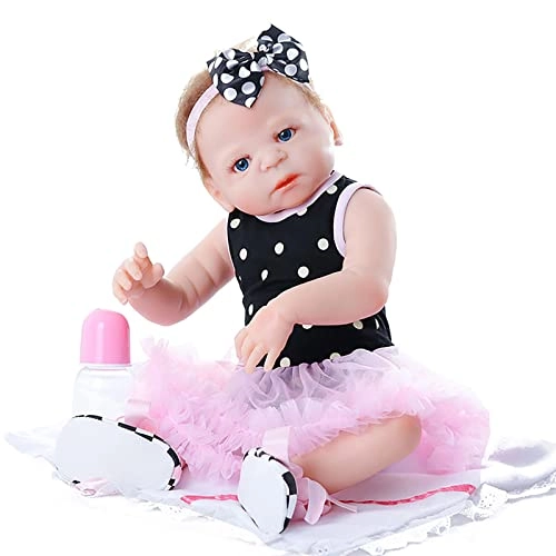 Reborn Baby Doll - 22 Inch Vinyl Girl Ages 3+