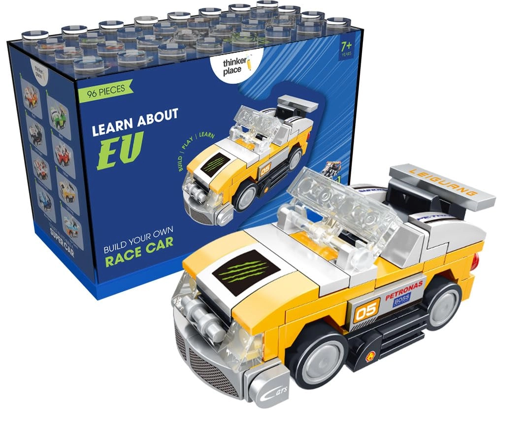 ThinkerPlace F1 Racing Car Building Blocks - 96 pcs