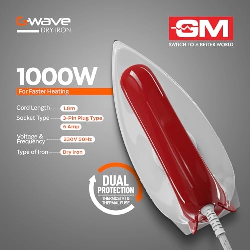 Wave - 1000 watts Red