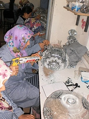 Mosaic Lamp - Mood Lighting green