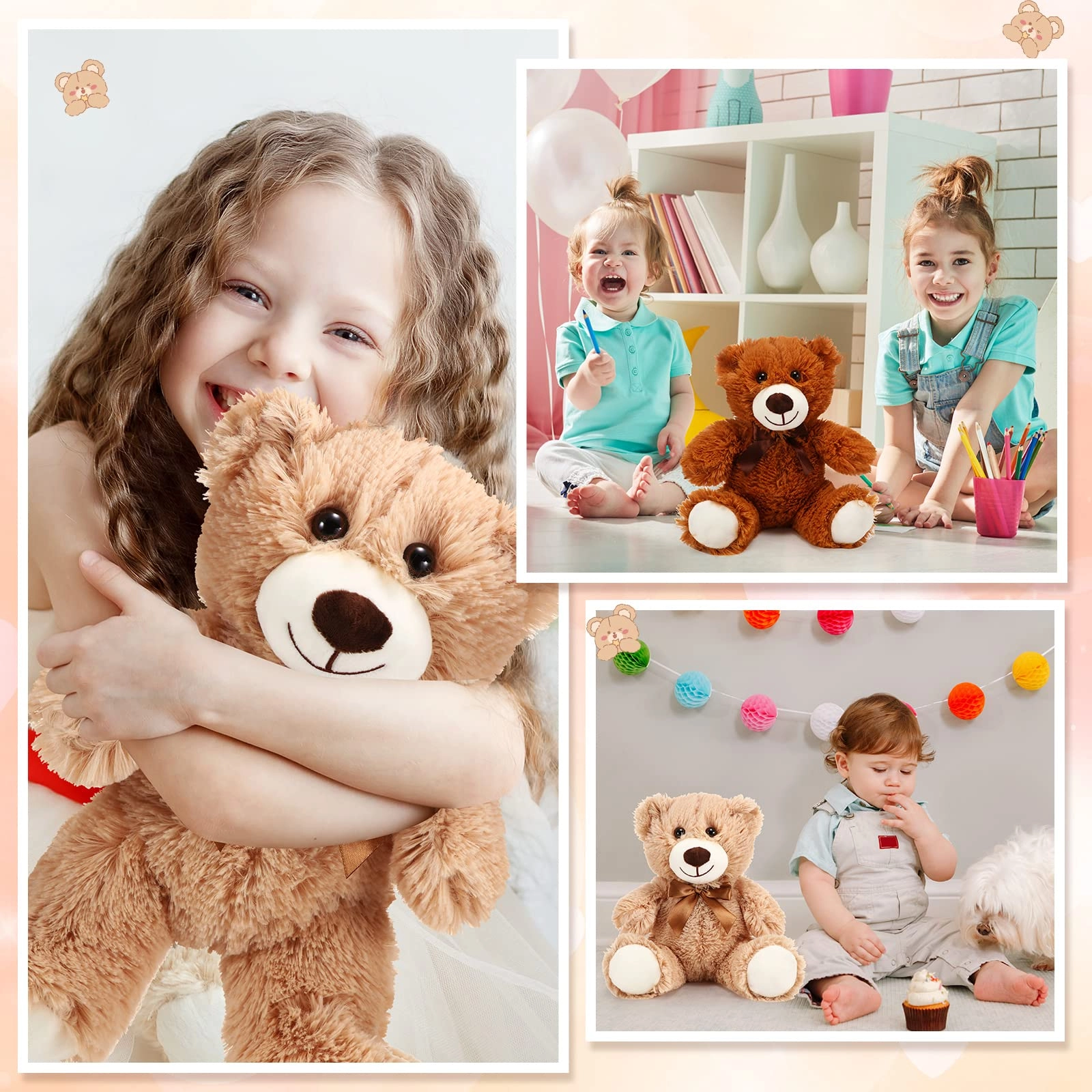 Teddy Bears - 10 Pcs 12 Inch