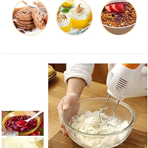 Handheld Electric Egg Beater - High Power 5-speed Turbo