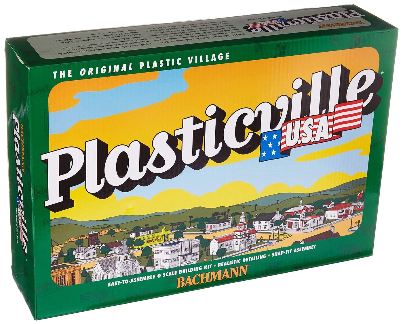 Bachmann SCHOOL HOUSE - CLASSIC KITS w/Playground Equipment O Scale