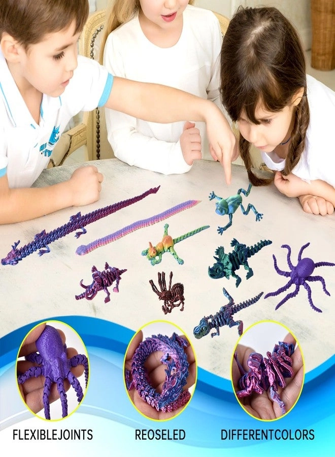 Dragon Figure - 9PCS 3D Printed Bundle