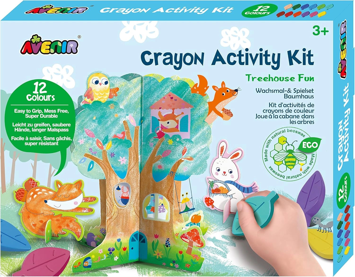 COLOR LAND CHILDRENS TOYS CENTER LLC Treehouse Fun Crayon Activity Kit