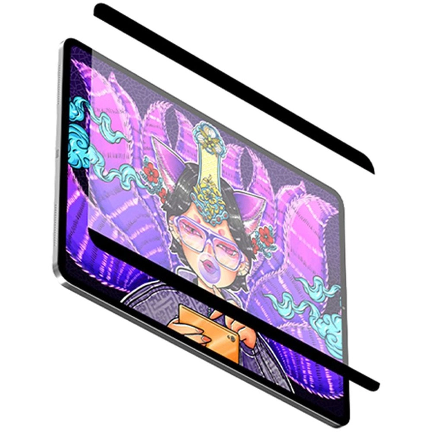 Removable Magnetic Screen Protector for iPad Mini 2021