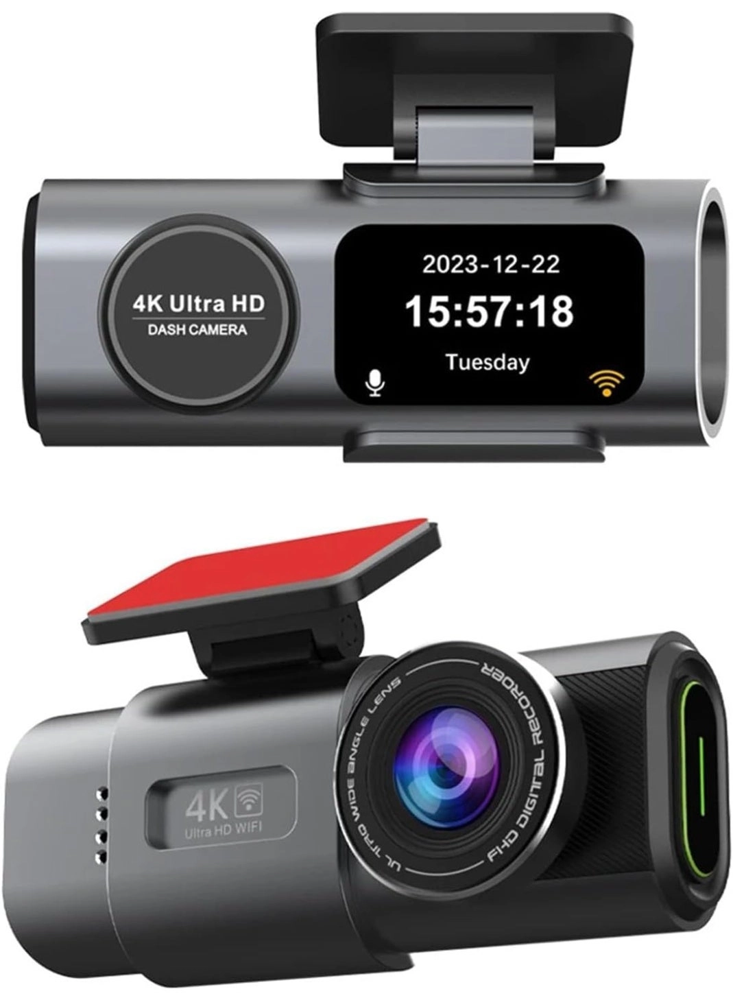 BlueFire Discovery Car Dash Cam - 4K