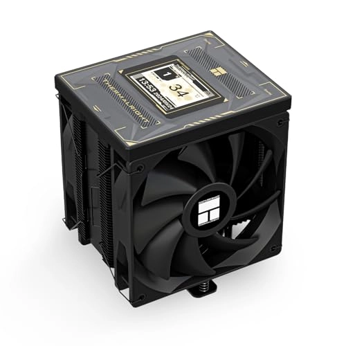 Thermalright Burst Assassin 120 Vision - IPS 2.4-inch Square Rotatable Display 120mm Forward and Reverse Fan Design