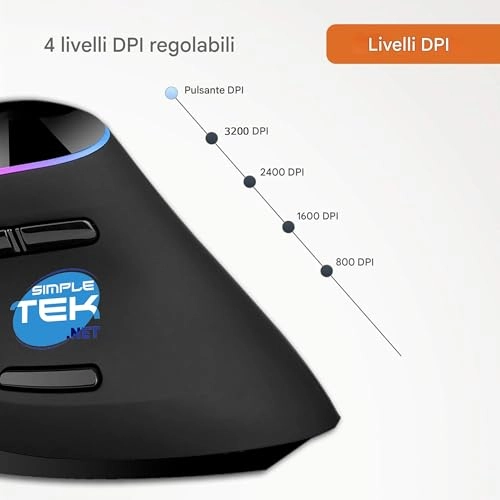 (Refurbished) Ergonomic Vertical Mouse - USB