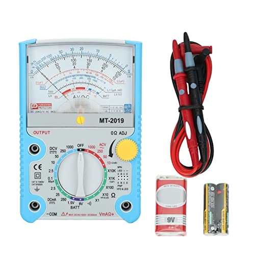Pointer Multimeter - Overload Protection ABS Housing Battery Test